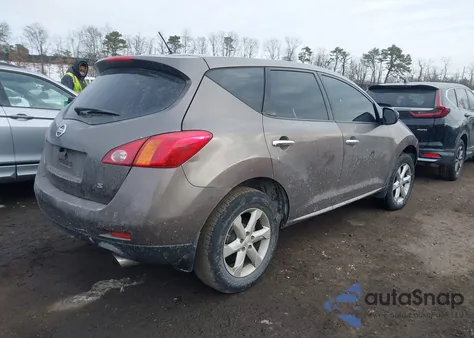 2009 Nissan Murano S from USA, damaged, VIN JN8AZ18U79W025158